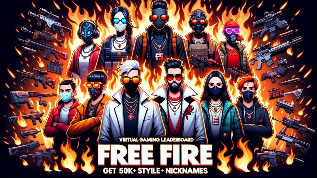 free fire name