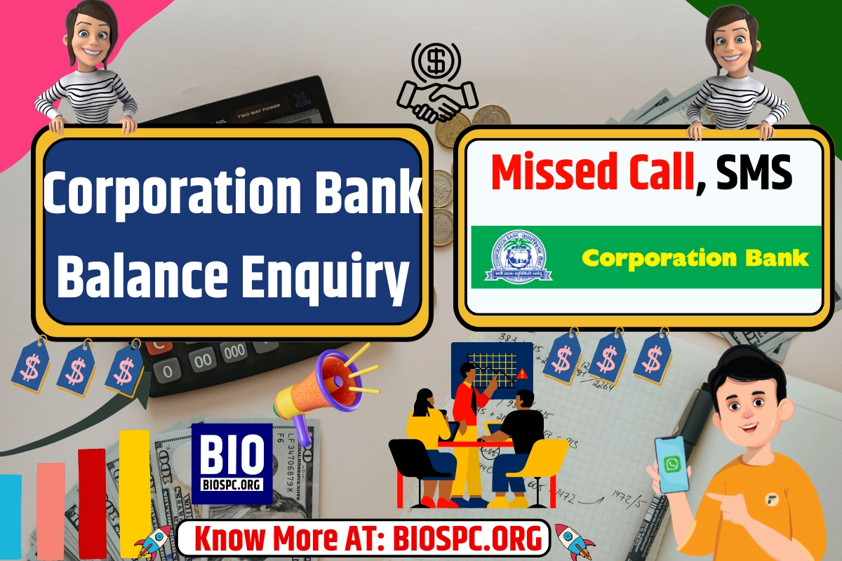 Corporation Bank Balance Enquiry