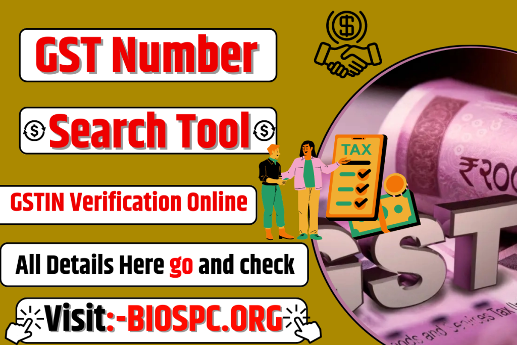 GST Number Search Tool