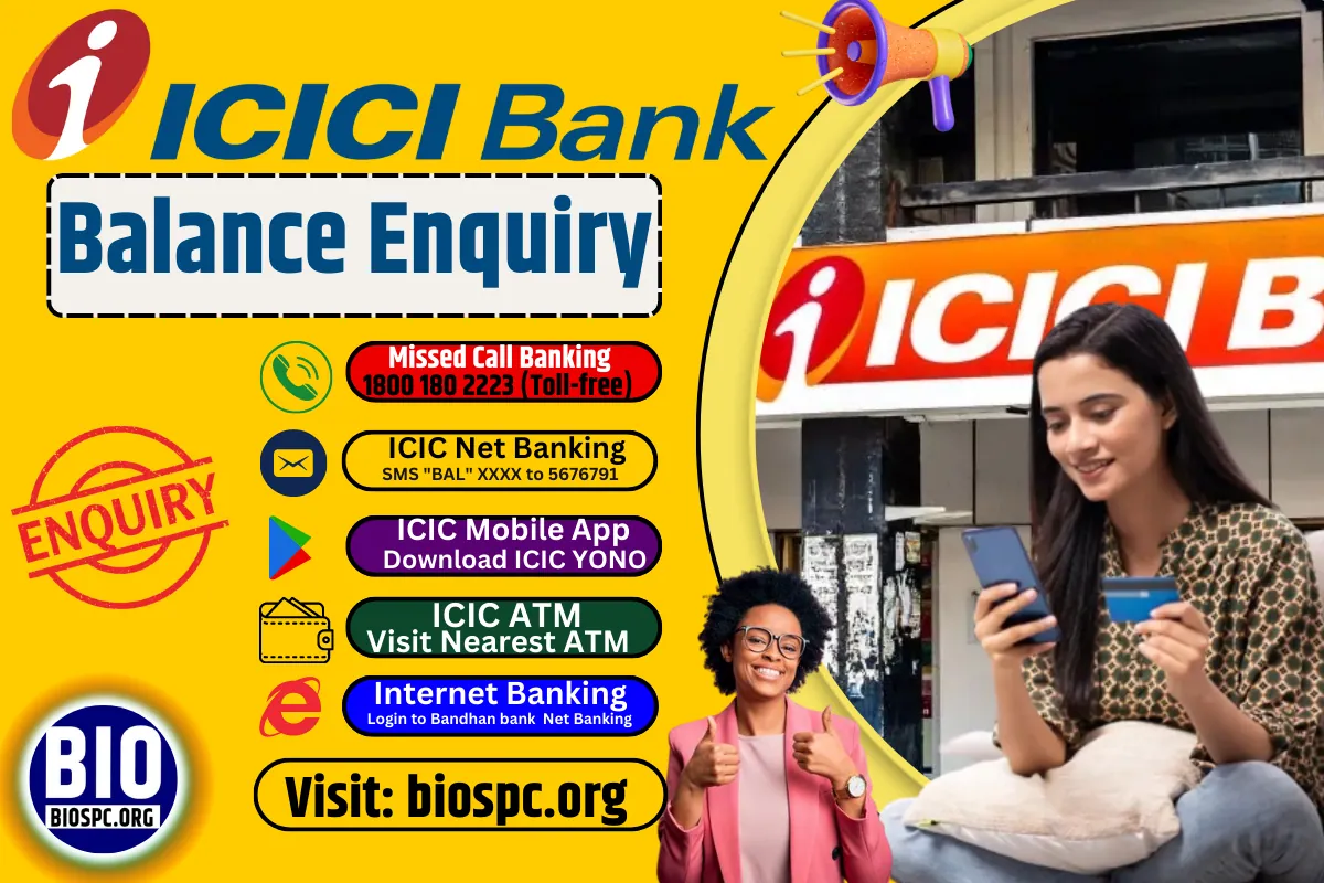 ICICI Balance Enquiry
