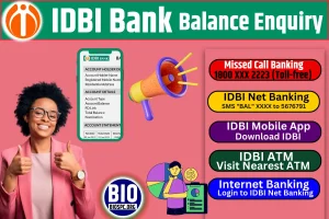 IDBI Bank Balance Enquiry