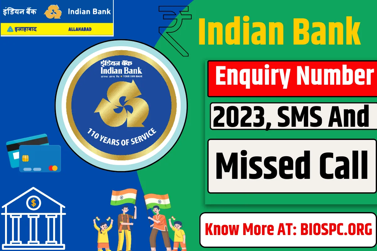 Indian Bank Balance Enquiry Number 2023