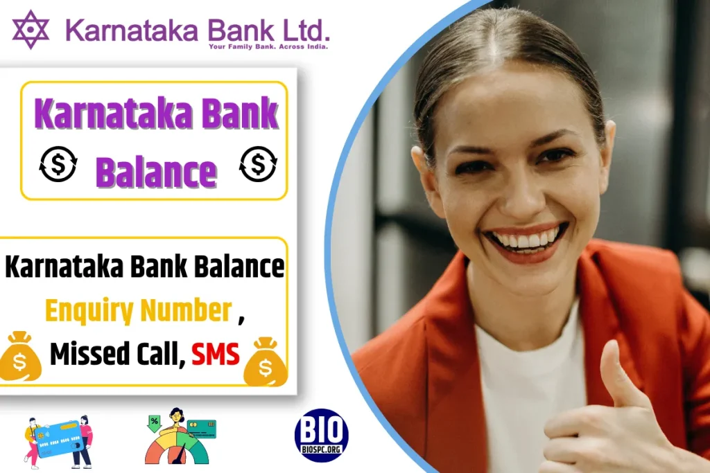 karnataka bank balance check