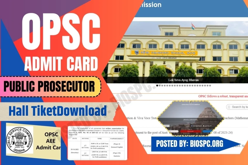 opsc admit card 2024