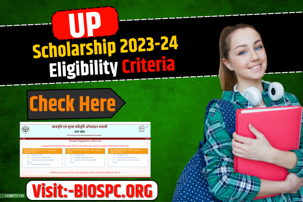 UP Scholarship 2023-24 ,www.scholarship.up.gov.in ,Documents Required ,Eligibility Criteria ,Online Form ,