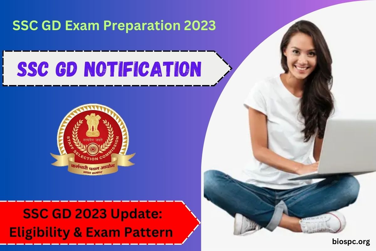 SSC GD Notification 2023 Update: Dates, Eligibility & Exam Pattern