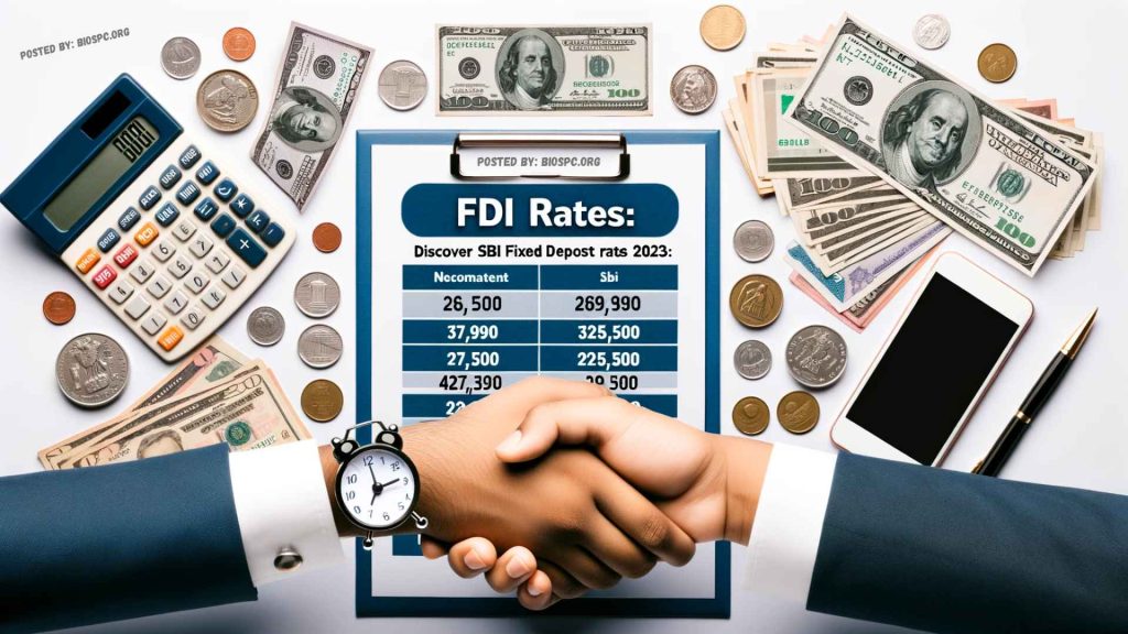 SBI FD Rates 2023