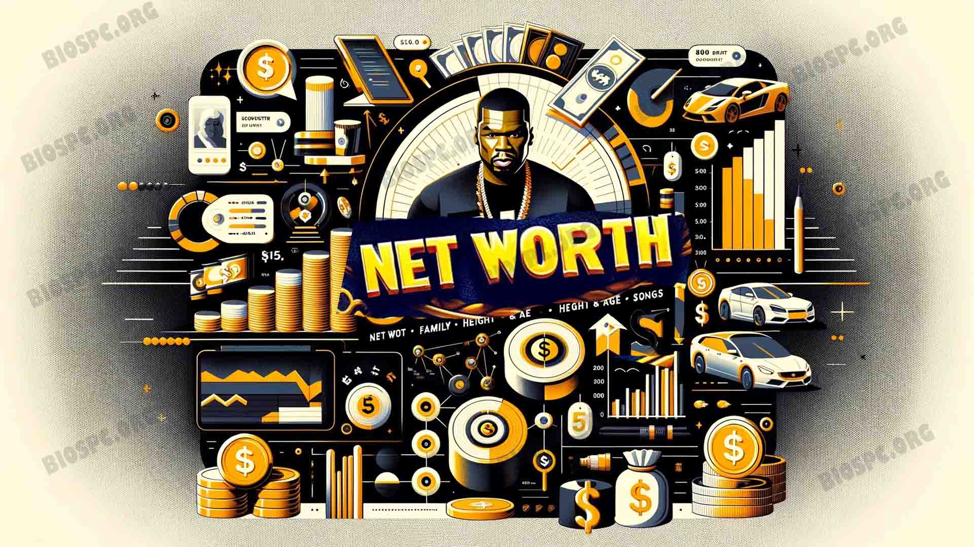 50 Cent Net Worth in 2023 Instagram Career, Assets, and Home?