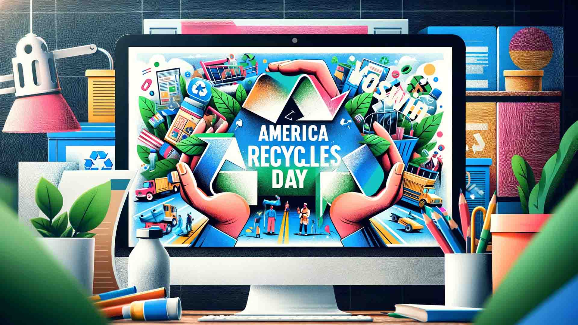 America Recycles Day Learn How to Recycle More and Make a?