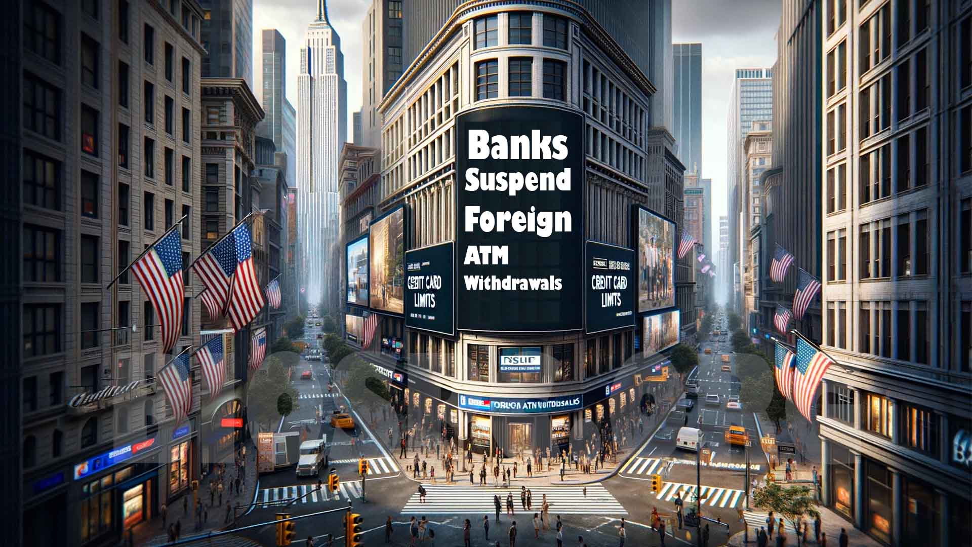 Banks Suspend Foreign ATM Withdrawals